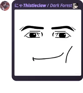 🧑‍🚀 emoji Дарк Форест фамили  Тхистеклау Telegram sticker 16 of 77
