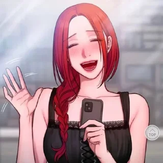 🪭 emoji Чо Минджэ Telegram sticker 8 of 120