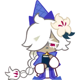 🌷 emoji White Lily Cookie! Telegram sticker 21 of 34