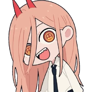 🦋 emoji человек-бензопила. @poisononastick Telegram sticker 19 of 19