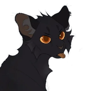 🙄 emoji Warrior Cats Stickers Telegram sticker 4 of 44