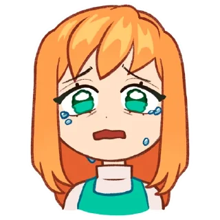 😭 emoji Юни Telegram sticker 6 of 12