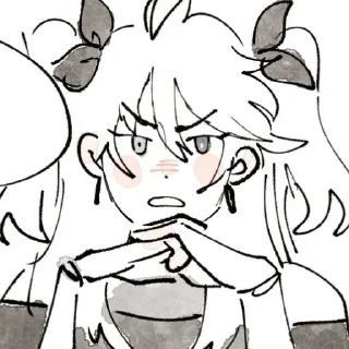 😡 emoji девочки етолди>>> Telegram sticker 7 of 27