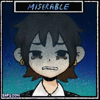 😫 emoji Тапочка Стасик, but is ОМОРИ Telegram sticker 6 of 19