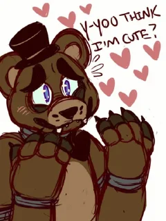 😚 emoji Мшк фредде Telegram sticker 11 of 19