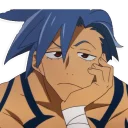 😕 emoji Гуррен Лаганн Telegram sticker 6 of 13
