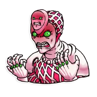 Sticker from JoJo's Bizzare Adventures