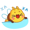😂 emoji Пчёлка - @TgSticker Telegram sticker 8 of 26