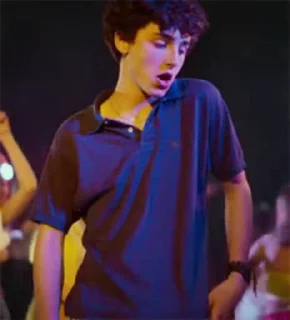 Sticker from Timothée Chalamet