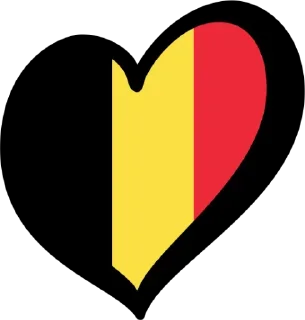 🇧🇪 emoji Eurovision Flags @TVstickers Telegram sticker 15 of 60