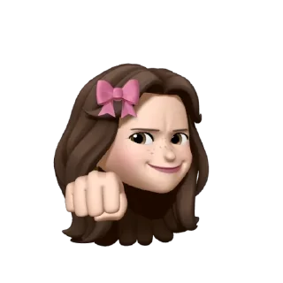 🫥 emoji Memoji Telegram sticker 22 of 38