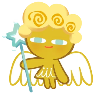 🌟 emoji Angel Cookie Telegram sticker 7 of 21