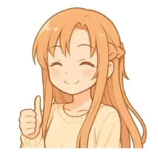 Sticker from Asuna & Парные 🫶 | @AsuMeo
