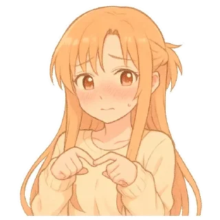 👉 emoji Asuna & Парные 🫶 | @AsuMeo Telegram sticker 20 of 110