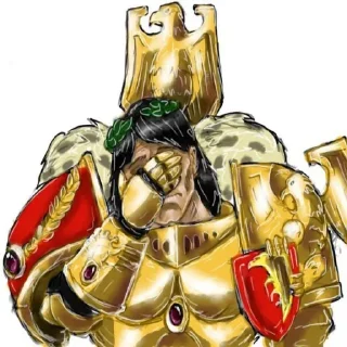 🤦‍♂️ emoji Emperor Telegram sticker 23 of 35