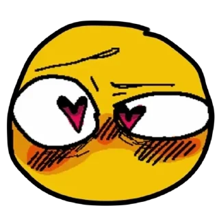 😍 emoji Смальлики Telegram sticker 16 of 47