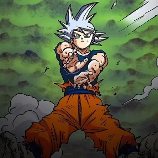 🌟 emoji SON GOKU @GIFSHIGETSUSTICK Telegram sticker 23 of 74