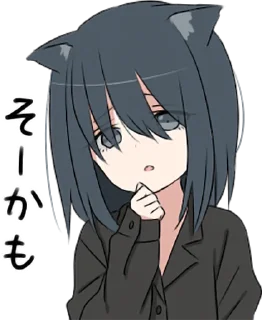 😧 emoji Shirt cat • @punipuni_stickers Telegram sticker 6 of 32