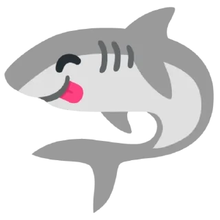 🌟 emoji Happy Shark🦈 Telegram sticker 12 of 57