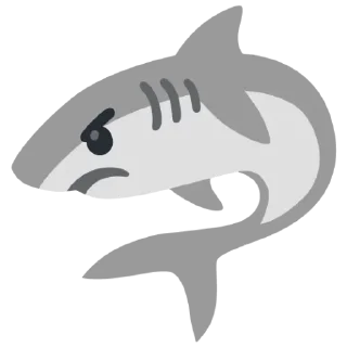 🌟 emoji Happy Shark🦈 Telegram sticker 23 of 57
