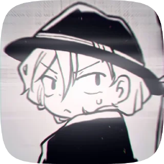 😟 emoji `𝙲𝚑𝚞𝚢𝚊 𝙽𝚊𝚔𝚊𝚑𝚊𝚛𝚊🍷 | 𝚏𝚛. →@twwinklyy Telegram sticker 9 of 30