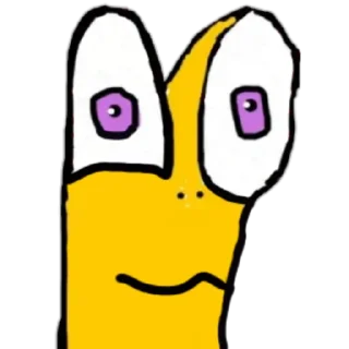 🫢 emoji Улитка Crazy (powered by MPE) Telegram sticker 10 of 13