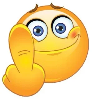 🖕 emoji шосі Telegram sticker 23 of 108