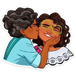😘 emoji Энканто от @stickers_vk Telegram sticker 8 of 36