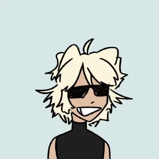 😎 emoji Сано би лайк Telegram sticker 6 of 12
