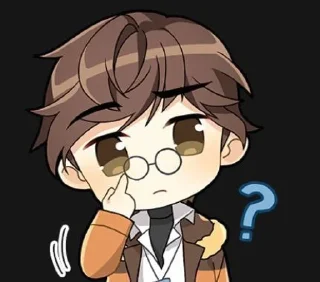 🧐 emoji ˚•:𓂃 ࣪˖ Dangerous fellows🍹ᝰ.ᐟ Telegram sticker 17 of 38