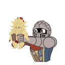 🌟 emoji Dark Souls Telegram sticker 9 of 37