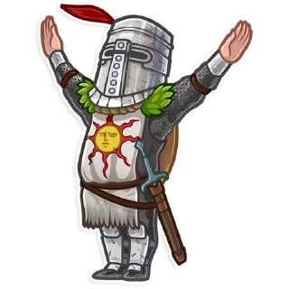 🙌 emoji Dark Souls Telegram sticker 14 of 35