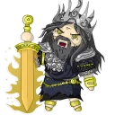 😎 emoji Dark souls Telegram sticker 12 of 22