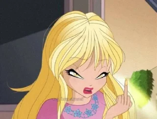 🖕 emoji Winx 2.0 Telegram sticker 16 of 120