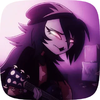 🎆 emoji БОЛЬШЕ ⇨ @CLOOBHUB ОКТАВИЯ АДСКИЙ БОСС HELLUVA ТГ Telegram sticker 5 of 63
