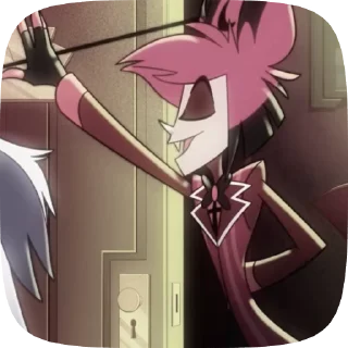 📻 emoji БОЛЬШЕ ⇨ @CLOOBHUB АЛАСТОР ОТЕЛЬ ХАЗБИН ALASTOR ТГ Telegram sticker 10 of 71