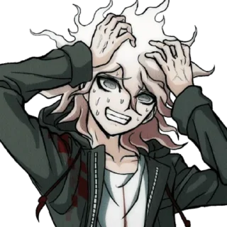 🌟 emoji БОЛЬШЕ ⇨ @CLOOBHUB НАГИТО ДАНГАНРОНПА СТИКЕРЫ ТГ Telegram sticker 9 of 30