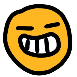 😁 emoji У меня нет прав Telegram sticker 5 of 51