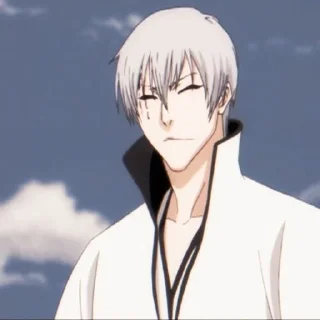 💙 emoji Gin Ichimaru Telegram sticker 22 of 59