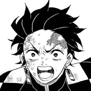 😠 emoji Tanjiro kny Telegram sticker 3 of 16