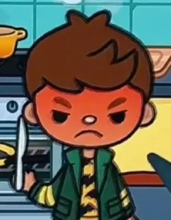 😡 emoji Тока хомх/элличка Telegram sticker 11 of 14