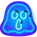 👻 emoji Neon Stickers : @fStikBot Telegram sticker 8 of 40