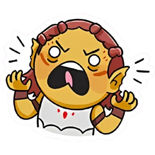 ☹️ emoji Baldur's Gate 3 UA Telegram sticker 24 of 99