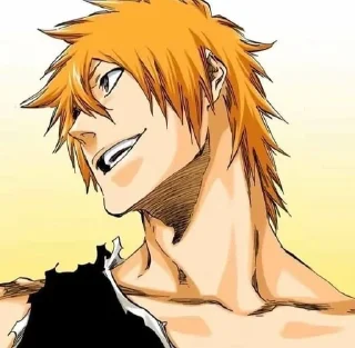 😀 emoji Ichigo pes Telegram sticker 13 of 97
