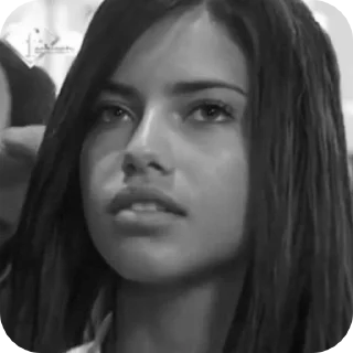 🌟 emoji B&W Adriana Telegram sticker 23 of 120