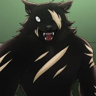 🐺 emoji я ебыний зверь Telegram sticker 8 of 32