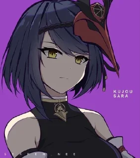 🧐 emoji Sara. Telegram sticker 13 of 15