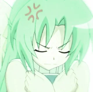 😡 emoji ꕮ៹ mion sonozaki 🎐 @hekanai Telegram sticker 22 of 65