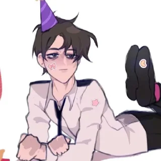 🔪 emoji ꒰ william afton ; dave miller ꒱ Telegram sticker 16 of 25