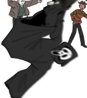 📸 emoji 𝔾ℍ𝕆𝕊𝕋 𝔽𝔸ℂ𝔼 Telegram sticker 23 of 57